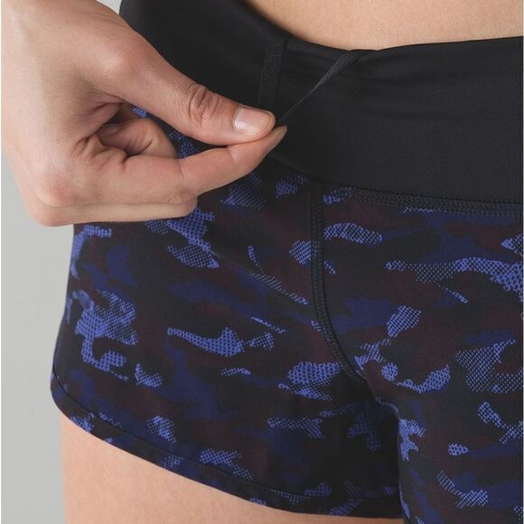 Lululemon Speed Short Mini Hounds Camo Blue Rare - Picture 7 of 9